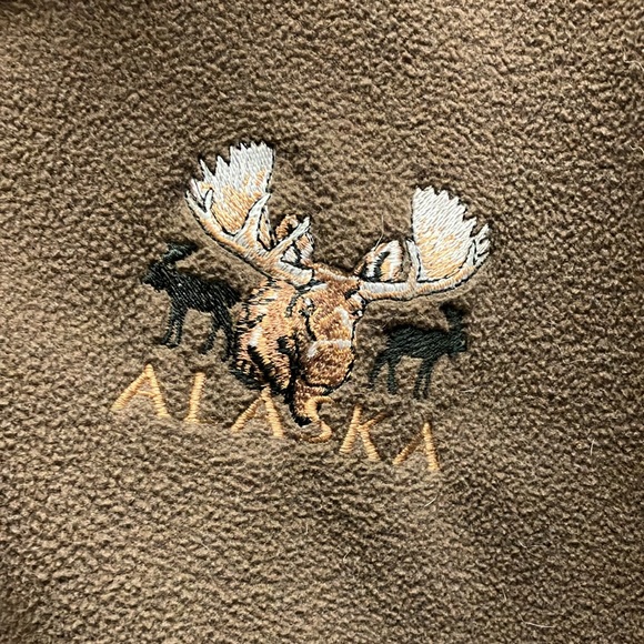 Polar Sportswear, Large Fleece Top with Zippered Front - Picture 2 of 8